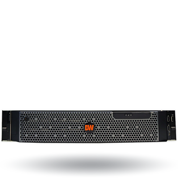 Digital Watchdog DW-BJRR2P100T Blackjack Rack 2U 12-bay server, 32GB RAM, dual processor