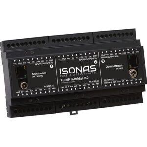 Isonas IPB2.0-3Door IPBridge controlling up to 1 IP and 3 Wiegand devices