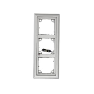 Mobotix MX-OPT-Frame-3-EXT-SV Triple Frame, Silver
