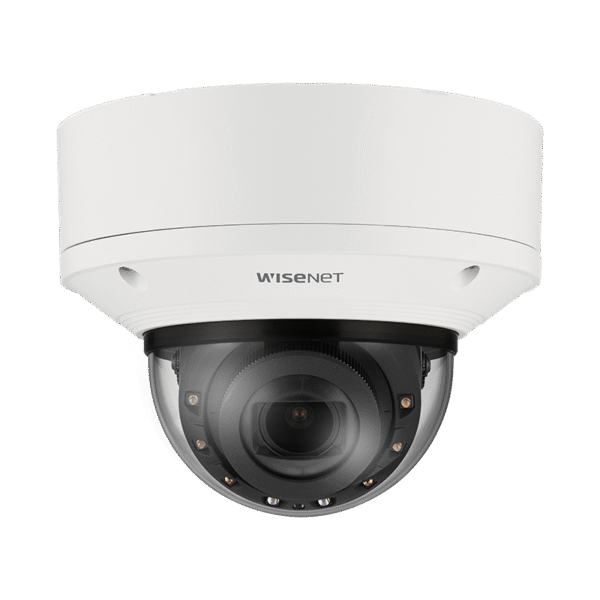 Hanwha Vision XNV-9083R 4K IR Outdoor Vandal Dome AI Camera