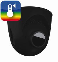 Mobotix Mx-O-SMA-TP-R119-b PTMount-Thermal TR For S16/S15, 50 mK, B119 (25°), Black