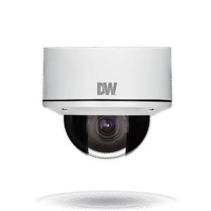 Digital Watchdog DWC-XSDJ08Mi MEGApix Ai 4K vandal dome IP camera with 2.7~13.5mm vari-focal p-iris lens with motorized zoom and auto-focus, color in near-total darkness and IR