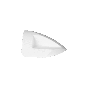Digital Watchdog DWC-DJSSLD Sunshield cover for DJ vandal dome cameras with junction box built-in