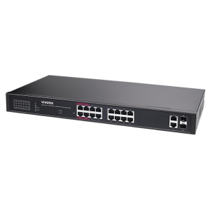 Vivotek AW-GEL-205A-260 4xGE bt 90W PoE+12xGE 30WPoE+2xGE UTP+2xGE SFP LiteManSwitch