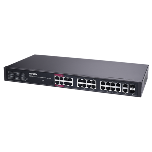 Vivotek AW-GEL-285A-380 4xGE bt 90W PoE+20xGE 30WPoE+2xGE UTP+2xGE SFP LiteManSwitch