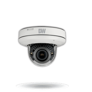 Digital Watchdog DWC-MV82DiVT  MEGApix 2.1MP/1080p low-profile vandal dome IP camera with a vari-focal lens and IR