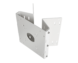 Digital Watchdog DWC-P336CNMW  Corner and pole mount bracket for white analog and IP PTZ cameras - White