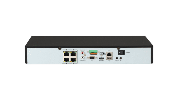 Digital Watchdog DW-VP96T4P VMAX IP Plus 4-channel PoE NVR with 5 virtual channels