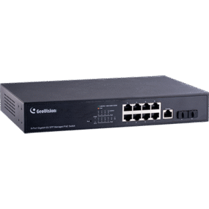 Geovision GV-APOE0811 8-Port Gigabit 802.3at Web Management PoE Switch