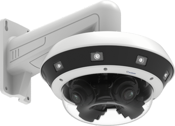 Geovision GV-RMS32810 4 x 8MP Quad-sensor Multi-directional H.265 4.3x Zoom Super Low Lux WDR Pro IR IP Dome