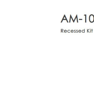 Vivotek AM-10E Recessed kit for SD9362-EHL, SD9362-EH