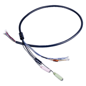 Vivotek AO-003 Cable for AC24V, Mic in , Line out, RS485, 4 DI, 2 DO
