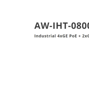 Vivotek AW-IHT-0800 Industrial Media Converter: 4xGE PoE + 2xGE UTP + 2xGE SFP