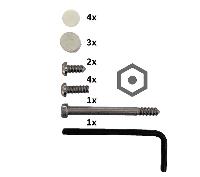 Mobotix Mx-M-SEC-SCREWS-SET Security Screw Set With Allen Bit For M73