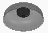 Mobotix Mx-A-VM-DBT Dome-Bubble (Tinted) For MOBOTIX MOVE Vandal Multisensor