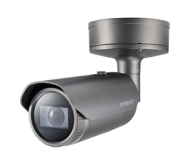 Hanwha Vision PNO-A9081RLP4K IR Bullet AI camera with Wisenet Road AI