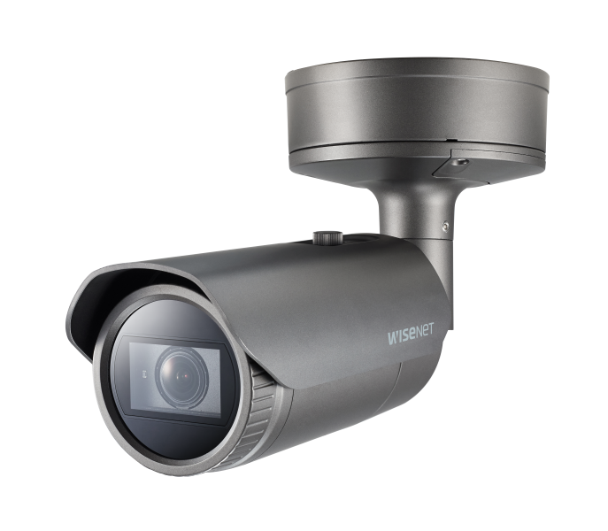 Hanwha Vision PNO-A9081RLP4K IR Bullet AI camera with Wisenet Road AI