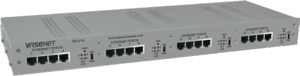 Hanwha Vision TEC-F1616 Channels over COAX