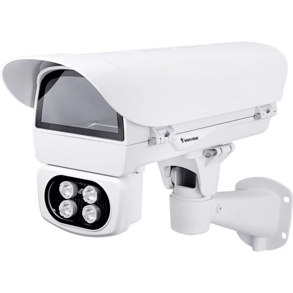 Vivotek AE-244-wBS Side-Opening 30W PoE Cast Aluminum Camera Housing w/IR