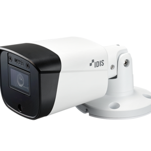 IDIS DC-T4218WRA2.8 2M AI Bullet Camera (LightMaster NIR), Fixed 2.8mm, IR 98.4ft., PoE IEEE 802.3af (Class 3), H.265, Audio In/Out