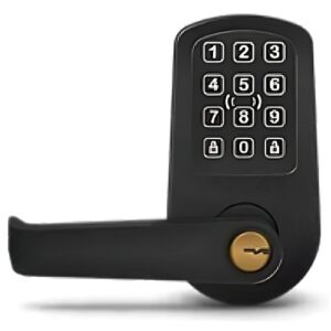 ProdataKey RLC2PKB PDK Red Wireless Cylindrical Lock, Flat Black