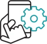 mobile settings icon